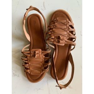 Madewell huarache sandals. Size 7